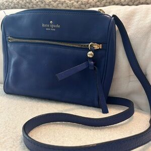 Bright blue Kate spade satchel